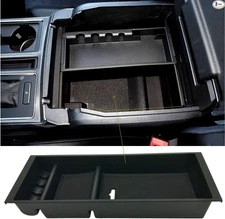 Center Console Tray Organizer Box - Secondary Storage Compatible with F150