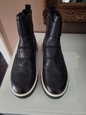Marc Cain  Edel Leder  Stiefel schwarz beige ...