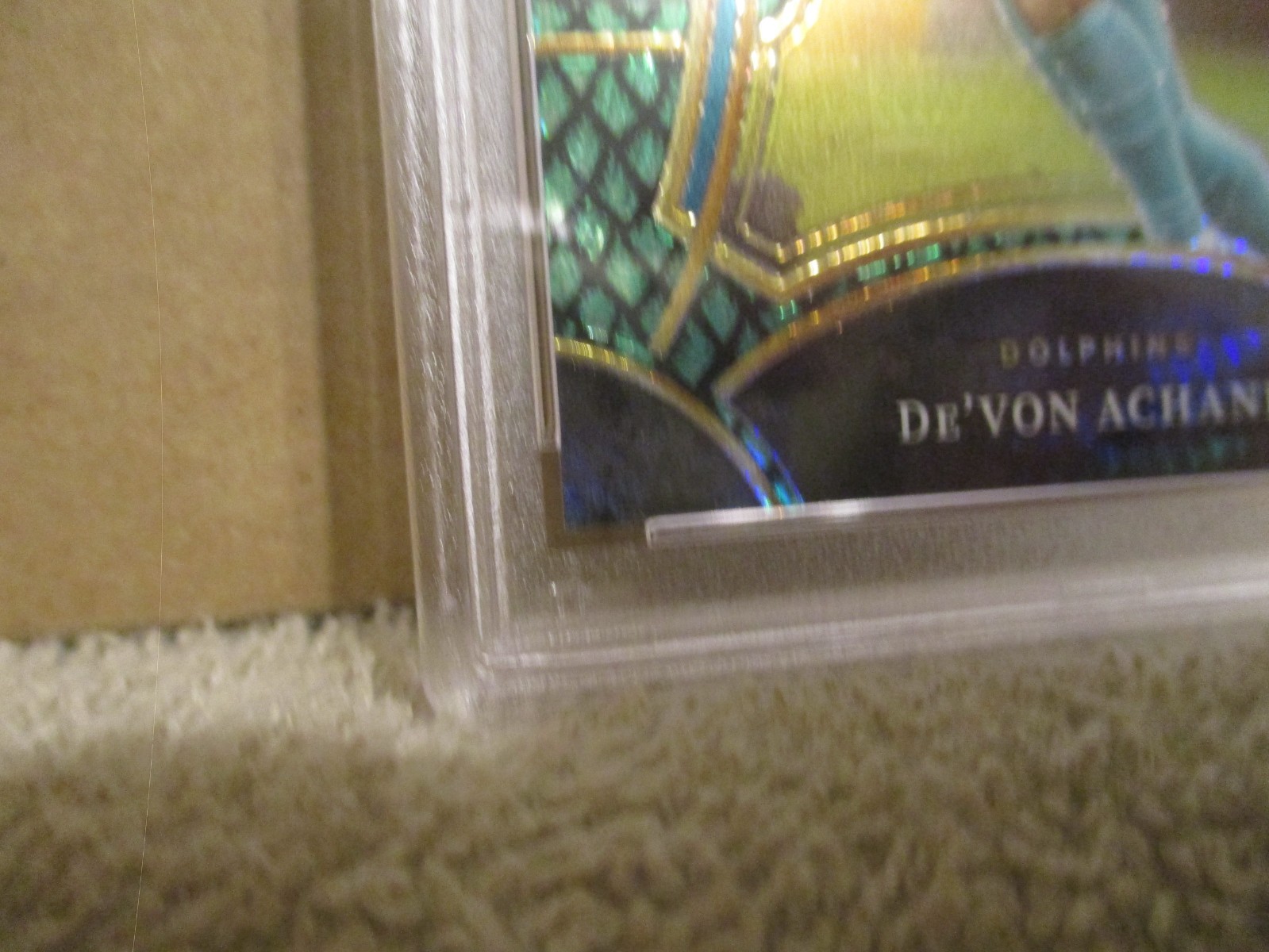 2023 PANINI SELECT DE'VON ACHANE #459 RC SUITE DRAGON SCALE PRIZM 42/70 PSA 10 view 9