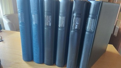 6 Lindner VD-Alben-Bund 1949-2017-viele kompl. Jahrgänge postfr.-bitte lesen /Nj