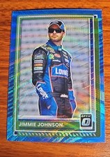 2025 Panini Donruss Racing Jimmie Johson Blue Optic/99