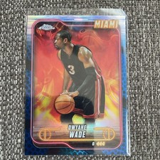 Topps 2005 Topps Chrome Insert Dwyane Wade #13 Miami Heat Basketball