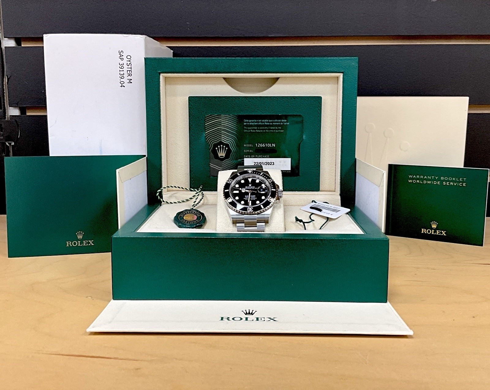 2023 Rolex Submariner Date 126610LN, Mint Condition, Full 12 Link, Full Set image 4