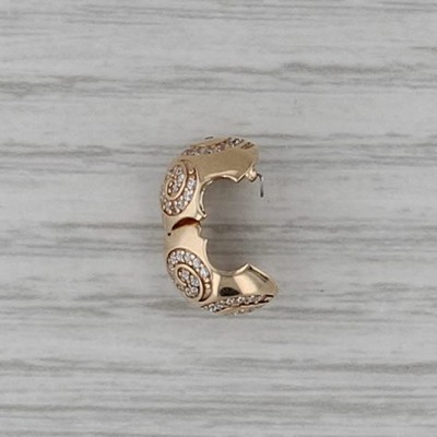 Pandora Mickey Mouse 14k Gold Lock Charm Cubic Zirconia Disney