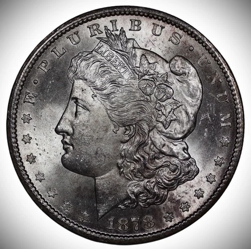 *1878 CC* Morgan Dollar $1 - SUPERB+ GEM BU MS++ 100% Original & Eye Appeal #222