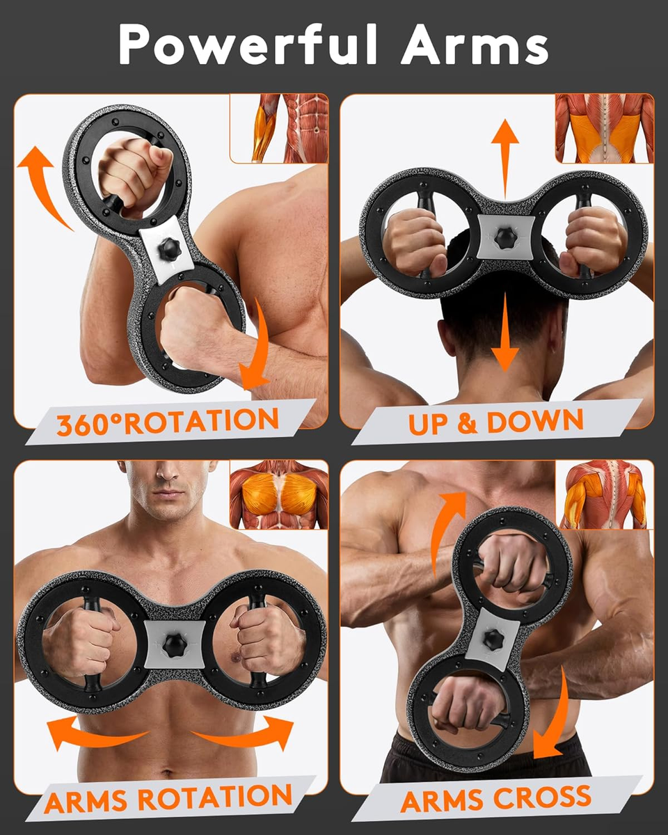 360° Rotating Burn Machine - Advanced Arm and Shoulder Workout