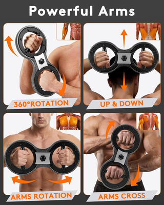360° Rotating Burn Machine - Advanced Arm and Shoulder Workout