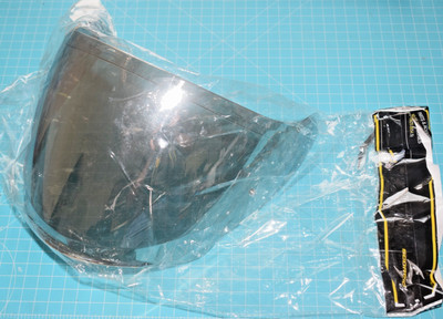 SCORPION KDF-24 Display Visier ''IRIDIUM SILVER'' für EXO-S1 Helm