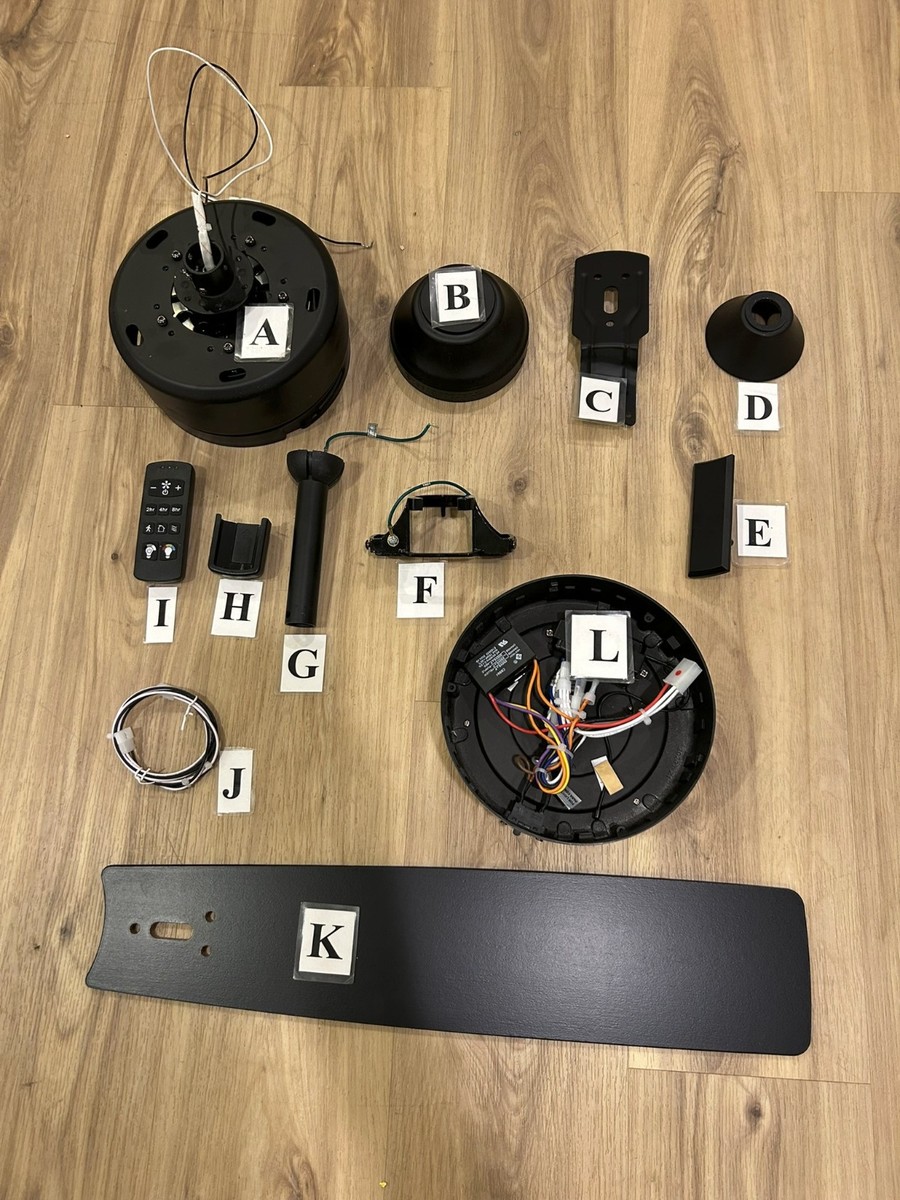 Replacement Parts for Harbor Breeze Boltz III 52