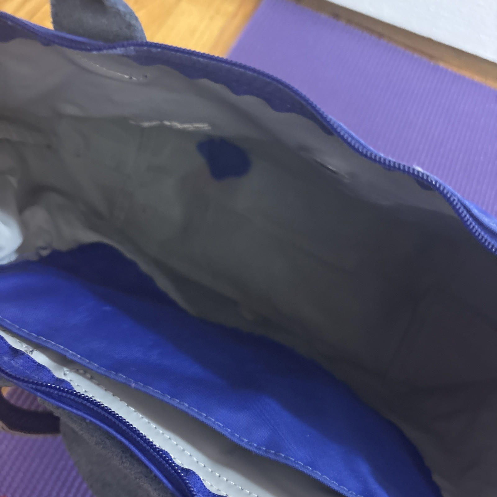 Cobalt Blue Longchamp Medium Le Pliage Club Shoulder Tote