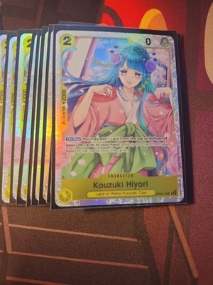 Kouzuki Hiyori OP06-106 Wings of the Captain Foil