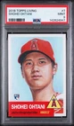 2018 Topps Living Shohei Ohtani Rookie #7 PSA 9