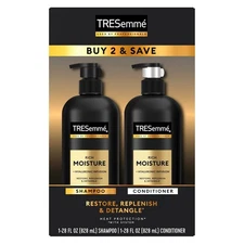 TRESemmé Rich Moisture Shampoo and Conditioner 2 Count Rich Moisture for Dry Hai