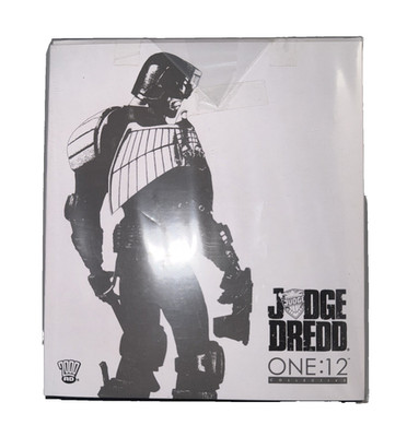 Mezco Judge Dredd One:12 Collective Actionfigur Black and White NYCC Exclusive