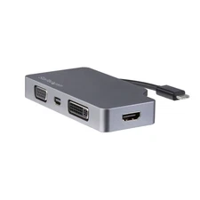 Startech Cdpvdhdmdpsg Usb C Multiport Video Adapter Dongle Hdmi Vga Mdp Dvi