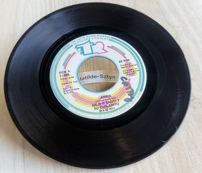 RALPHY SANTI Ansia / Ensename a querer  1977 TR 585 US  Vinyl 7'' salsa hear