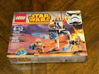 New LEGO Star Wars 75089 Geonosis Troopers Set Trooper & Walker SEALED Box