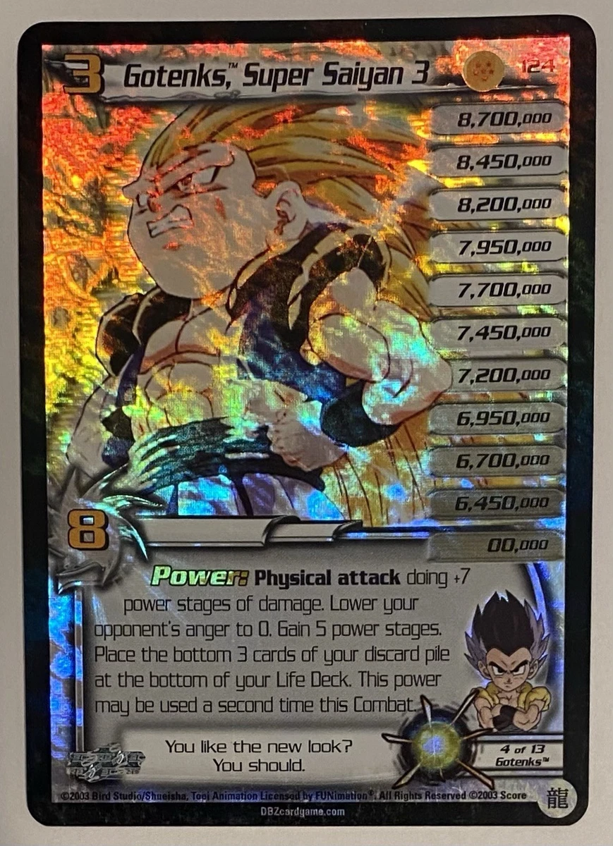 Dragon Ball Z TCG Near Mint or Better Ultra Rare Individual