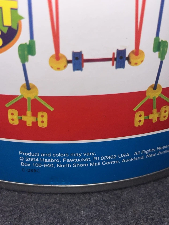 Tinkertoy Classic Construction Set 200-Piece Plastic Canister Ages 3+ 30084 - Image 4 of 4