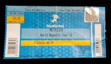 ticket billet used place