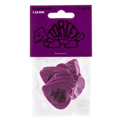 Dunlop 418P1.14 Tortex Standard Picks 1,14 mm - Plektren Set
