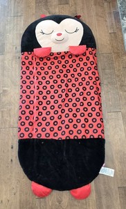 Happy Nappers Ladybug Pillow & Sleeping Bag 2-in-1 - Medium 54"x20"  
