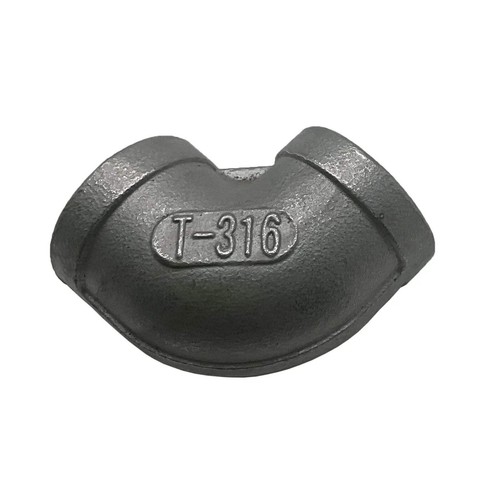 Elbow 90° Female To Female 316 Stainless Steel 1/2" - Picture 6 of 6