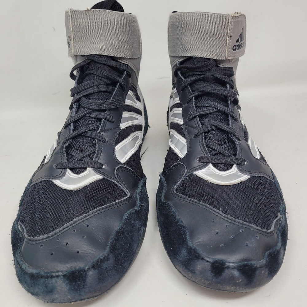 Adidas Wrestling Shoes Tyrint III Mens 7.5 464024 Black White Athletic VTG, EUC