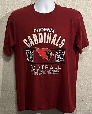 Vintage Logo 7 Mens Phoenix Cardinals T Shirt 1988 Desert Sportswear RARE