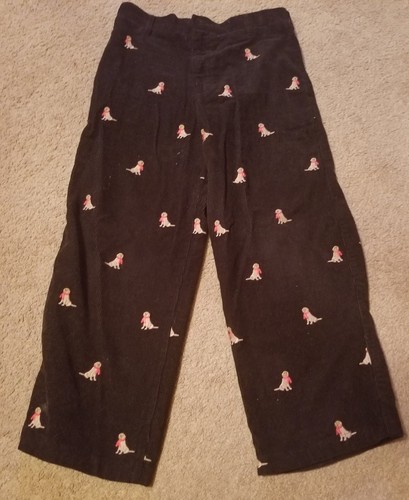 Hartstrings Embroidered Dogs Corduroy Pants 12