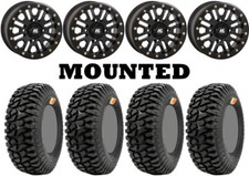 Kit 4 GMZ Ivan IRONMAN Stewart 32x9.5-14 on HL23 Beadlock Matte Black 550