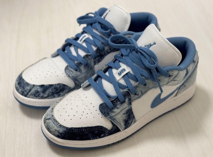 スニーカー Nike Air Jordan 1 Low WASHED DENIM 21cm p_34814754_200134295_7681591.jpeg
