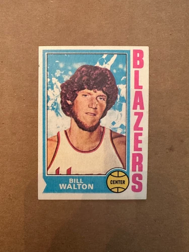 1974-75 Topps #39 Bill Walton Portland Trail Blazers Rookie Basketball Card NICE