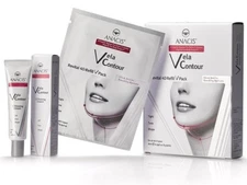 Made in Korea Face Lift Double Chin Reducer Neck Anti Wrinkle 5 Masks + Cream 