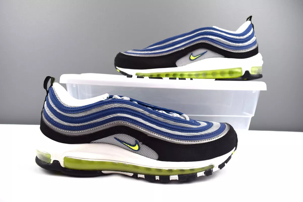 Air max 9 blue yellow sale