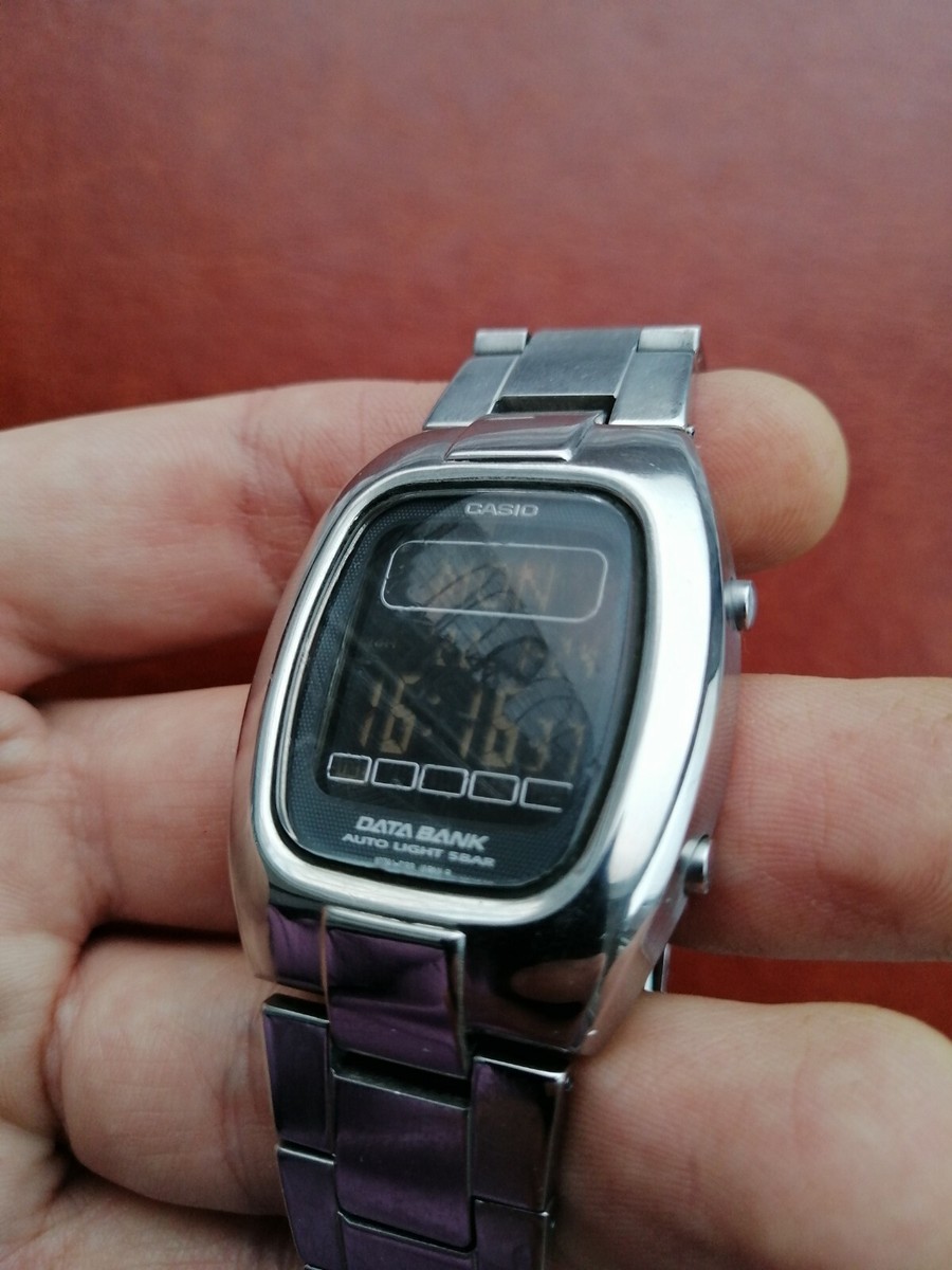 WORK VTG VINTAGE watch CASIO DB-101 JAPAN 50m 5bar data bank WORK VTG VINTAGE watch CASIO DB-101 JAPAN 50m 5bar data bank