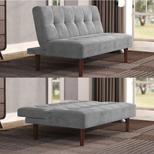 Occasional Fabric Sofa Bed 2 Seater Couch Recliner Sleeper Chairs Settee Bedroom