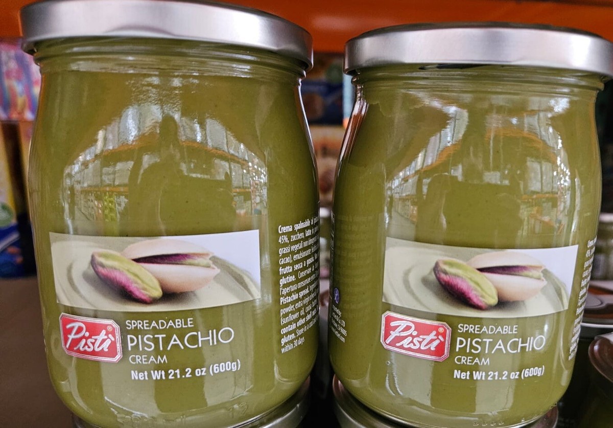 Pisti Spreadable Pistachio Cream 21.2 Ounce (2 JARS) Free Shipping