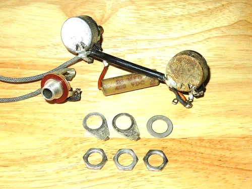Gibson 1952 Nickel ES 125 Electronic Control Pots Harness