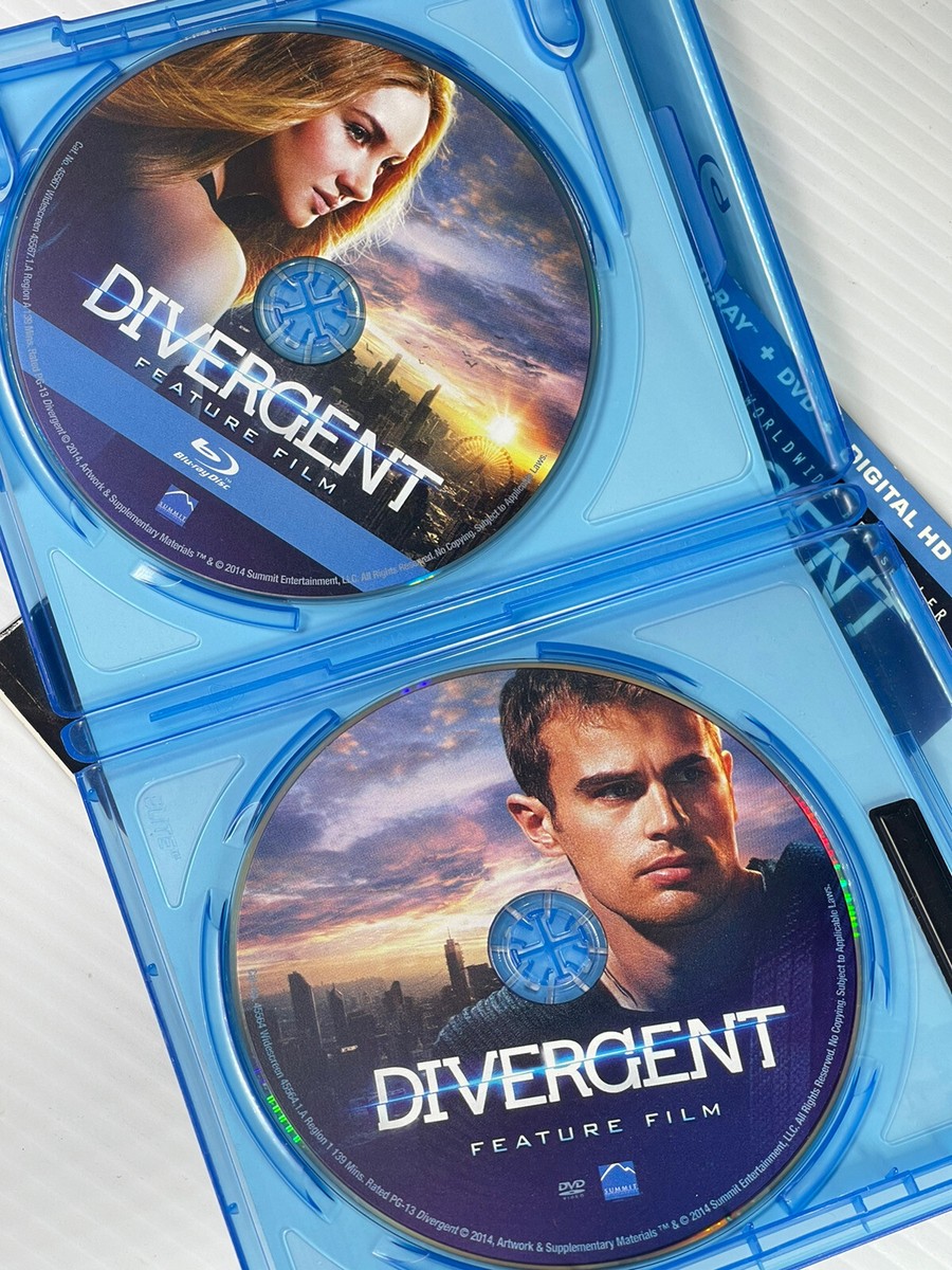 Divergent Blu-ray + DVD Kate Winslet, Theo James, Shailene Woodley