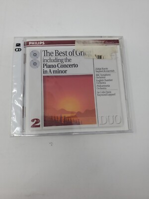 The Best of Grieg including the Piano Concerto in A minor - Audio CD New