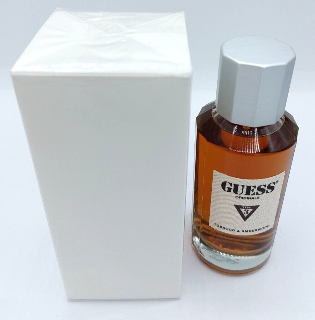 Guess Original Type 3 Tobacco & Amberwood for Men EDP Spray 100ml / 3.4  FL.OZ