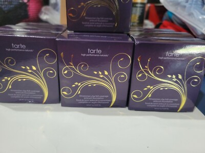 TARTE Amazonian Clay Full Coverage Airbrush Foundation All Shades Brand NIB