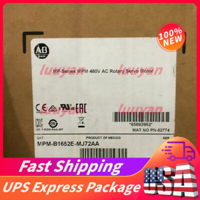 New Factory Sealed Allen-Bradley Free Shipping MPM-B1652E-MJ72AA