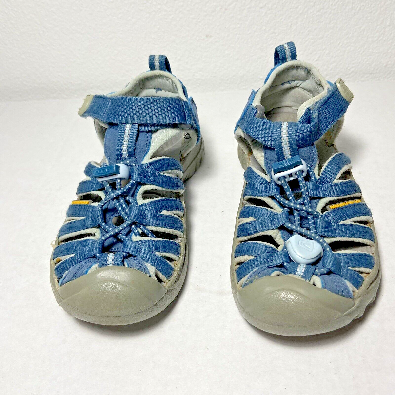 Sandali da trekking bambini KEEN taglia 10 Newport H2 blu impermeabili outdoor punta chiusa