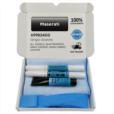 Lackstift für Maserati Schwarz GRIGIO GRANITO 69982400 QUATTROPORTE GRAN