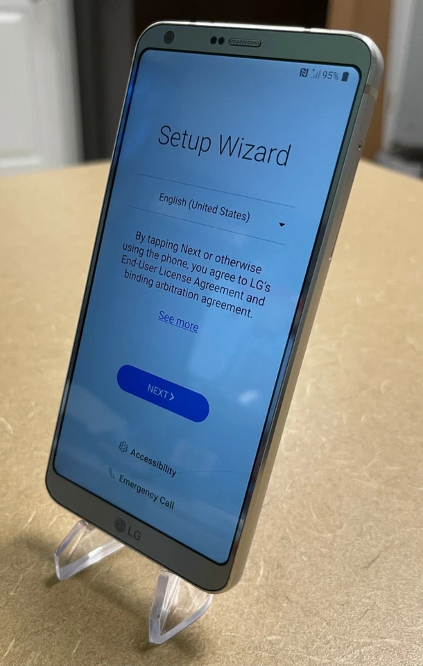 LG G6 LG-VS988 32GB (Verizon) Smartphone - Black - AS IS PARTS - Image 3 of 4