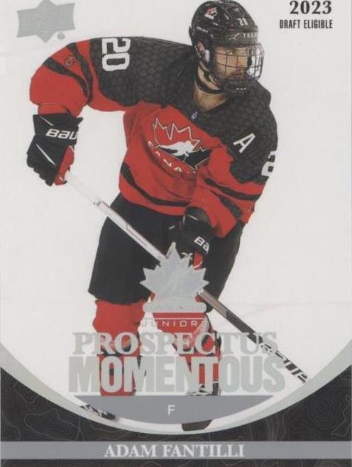 2023 Upper Deck Team Canada Juniors - Adam Fantilli #PM-16 - 1 of 1