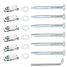 Truck Bed Mounting Hardware 6 Bolt Kit 924-313 For 1997-2014 Ford F-150