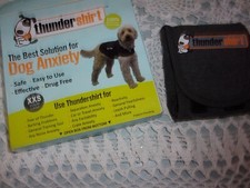 dog THUNDERSHIRT Anxiety Calming Vest Gray XXS